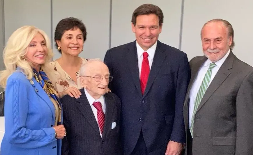 Benjamin Ferencz Awarded Governor’s Medal of Freedom by Gov. Ron DeSantis