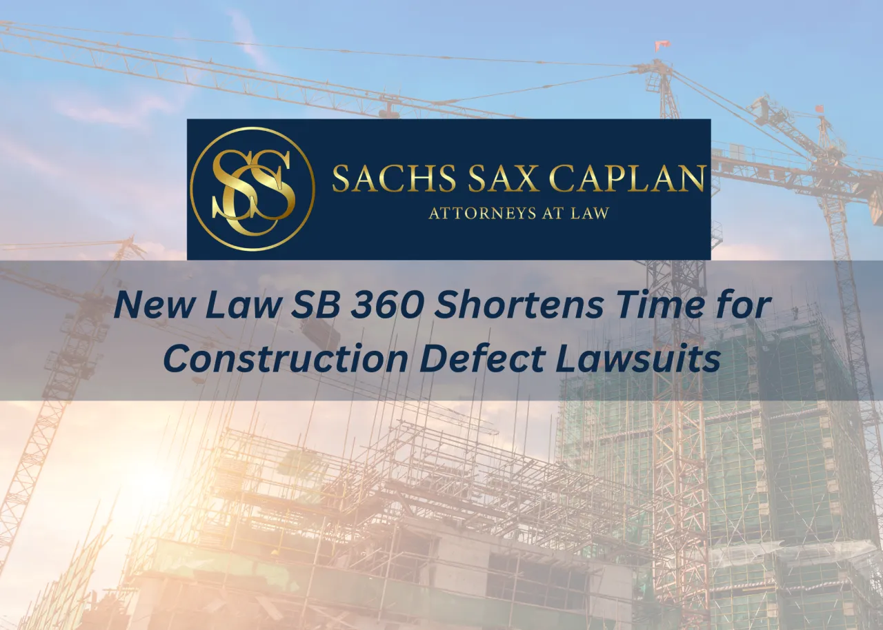 Part 4 of Understanding Changes to Florida Statutes for Condominiums, Cooperatives and HOAs: New Law SB 360 Shortens Time for Construction Defect Lawsuits