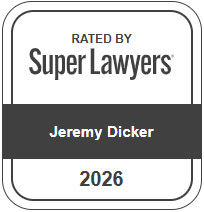 Super Lawyers, Jeremy Dicker, 2026